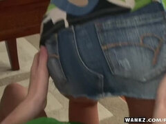 Universidad, Lesbiana, Estrella porno, Coño, Pelirrojo, Tímido, Flaco, Juguetes