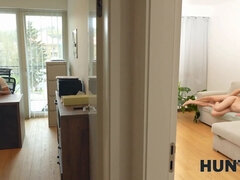 Hunt4k. he eyed my Natural Tits and red hair... and banged me afterwards