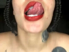 Stora tuttar, Bystig, Ebenholts, Lesbisk, Onani, Naturliga tuttar, Solo, Webb kamera