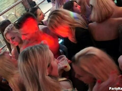 Stor kukk, Brunette, Dansing, Runke, Rødtopp, Strømper, Swingers, Pupper