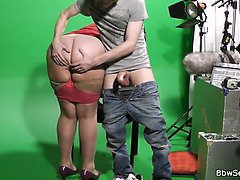 Bbw in nylons rides and sucks cheating dick