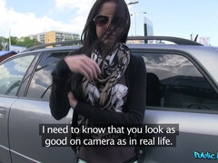 Amatör, Avsugning, Creampie, Utomhus, Pov, Offentlig