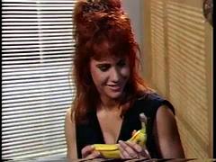 Vintage Red Head MILF Anal Pounding Big Pussy Lips Bunny Bleu