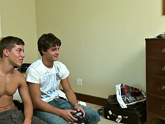 In den arsch, Grosser schwanz, Blasen, Spermaladung, Schwul, Hardcore