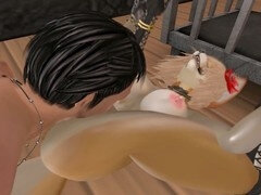 Tredimensionell, Bdsm, Avsugning, Hårig, Slick