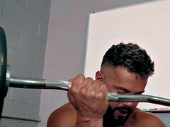 Amatør, Anal, Slikke rumpe, Sperm skott, Homofil, Gym, Muskel, Tattovering