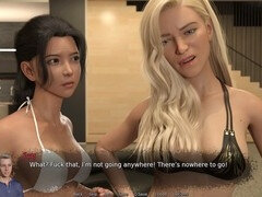 Hilarious brunette rides and takes it all in this wild cuckold anal creampie session