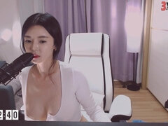 Leie, Asiatisch, Arsch, Blasen, Vollbusig, Verrückt, Nackt, Muschi