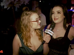 素人, デカパイ, イギリス人, セレブ, 面白, グループ, 公共, ウェブカメラ