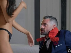 Gianna Dior Stripteases for Very Gentleman