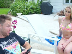 Babe, Store bryster, Pik sutte, Sædskud, Hårdt, Udendørs, Kone, Kone byt