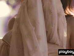 18, 最高, 茶髪の, ヨーロピアン, 裸, ヌード, 小柄, ソフトコア