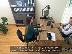 Loan4k. agent Marica Chanelle is on an rectal mission