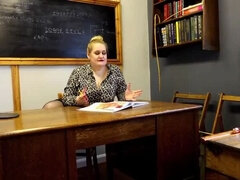 Marie X's Extra Sex Ed Lessons: Fingering, Masturbation, and Licking Orgasm in Classroom