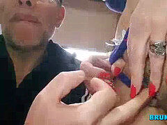 Enthousiasteling, Pijpbeurt, Bruinharig, Stel, Rijpe lesbienne, Moeder die ik wil neuken, Kut duiken, Spaans