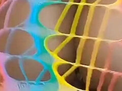 Big Ass Ebony Teen Getting Fucked in the Kitchen by Her Master