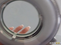 Røv, Sort, Kjole, Hæle, Naturlige bryster, Pov, Strømper, Bryster