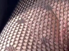 I walk in the park wearing fishnet stockings. strangers stare at me