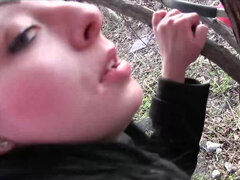 아마추어, 흑인, 오랄섹스, 사정 샷, 야외의, 셀카, 공개적인