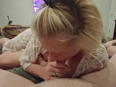 아마추어, 오랄섹스, 처음, 여자친구, 나이든, 조그마한, 부끄러운, 빨아들이는