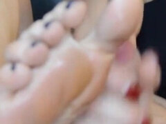 Amaterji, Ameriški, Velike joške, Stopala, Food, Footjob, Zrela, Milf