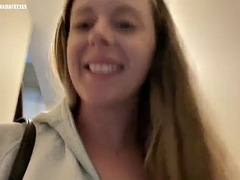 Amateur, Voiture, Gode, Mamelons, Chevaucher, Solo, Adolescente, Nénés