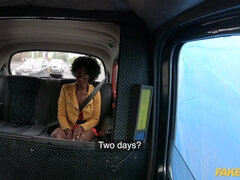 Fake Taxi African Black Queen Rides Huge Thick Dick