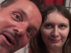 デカパイ, 茶髪の, 中出し, 毛深い