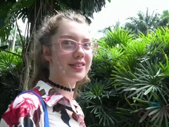 아마추어, 흑갈색 머리, 핑거링, 여자친구, 셀카, 보지, 분출, 젖가슴