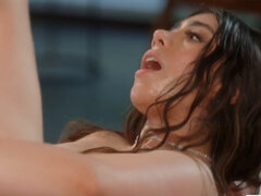 Violet Myers wants their full length in a DP porn movie