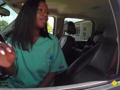 Stacy fucks the mechanic so he will fix her car ASAP