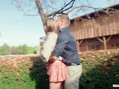 Vestidas, Vestido, Sexo duro, Húngaro, Al aire libre, Coño