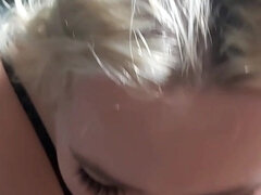 아마추어, 크고 아름다운 여자, 금발의, 오랄섹스, 다른 인종간의