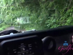 Amatör, Asiatisk, Avsugning, Brunett, Bil, Snopp, Hd, Hemmagjord