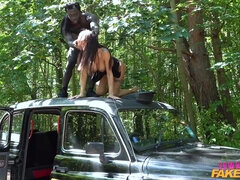 Tette grandi, Nero, Pompino, Brunetta, Macchina, Pisello, Sega, All'aperto