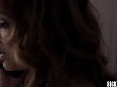 Hot big ass tattooed teen Vanessa Vega made up for her loss with big and hard cock and she felt it deep inside her Teens feeling are very strong But f