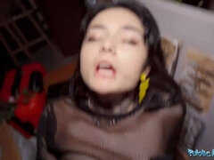 Pauzão, Garganta funda, Transar de quatro, Orgasmo, Ao ar livre cartaz de rua outdoor, Baixinhoa, Pontos de vista, Gritar