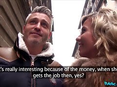 Blond, Hanrei, Sperm skott, Bakfra, Hd, Synsvinkel, Realitet, Kone