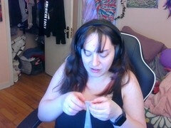 Amateur blowjob, balloon fetish, blowjob