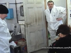 素人, ぽっちゃり, デカパイ, フェラチオ, 巨乳な, 口内発射, 熟年, 馬乗り