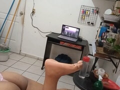 Amatør, Kæreste, Hjemmelavet, Mexican, Trusser, Nylonstrømper, Spion, Snugkigger