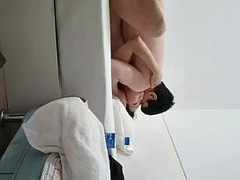 Ασιάτης, Χοντρή γυναίκα, Κινέζος, Χύσιμο, Σκληρό, Ώριμη γυναίκα, Βυζιά, Ρετρό