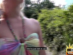 큰 가슴, 독일인, 할매, 나이든, 야외의, 피어싱, 공개적인, 쓰리섬