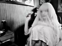 Sperma shot, Masturbatie, Shemale, Alleen