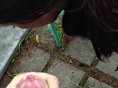 Amatorka, Para, Dildo, Dziewczyna, Hardcore, Masturbacja, Na wolnym powietrzu, Zabawki