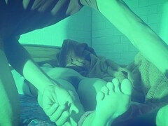 18, 아마추어, 아줌마, 인도인, 나이든, 밀프, 조그마한, 스타킹