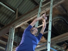 Amatoriale, Bondage sadomaso, Bionda, Bondage, Magra, Legati, Tette