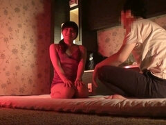 Sneaky visit to a vintage style MILF brothel - Part 3: Asian mommy gives hand job and creampie