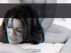 Slutty MILF with huge tits tries yoga with her man and gets a rough facial