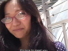 Asiatisch, Tussi, Grosse titten, Braunhaarige, Natürlich, Pov, Student, Spielzeuge